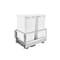 Rev-A-Shelf Aluminum, Silver, 15.59 in W, 23.5 in H, 22 in D, 22 in L, Silver 5149-2150DM-211 - alternate 1